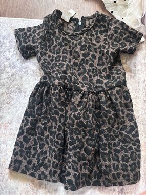 Mia Belle Girls Leporad shirt/dress 2T/3T